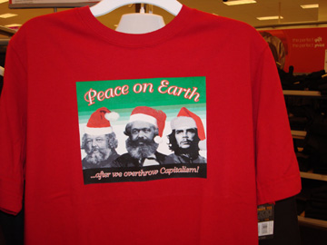 marx che bakunin christmas protest